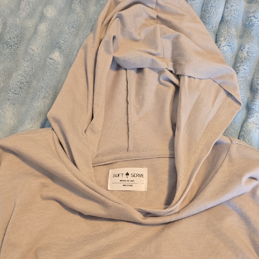 Soft Serve Light Gray Hoodie